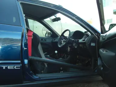 Jaula antivuelco Saito Rollcage - Dash Through - Trunk Through para Civic EK4