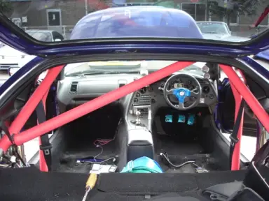 Jaula antivuelco Saito Rollcage - Dash Through para Supra JZA80