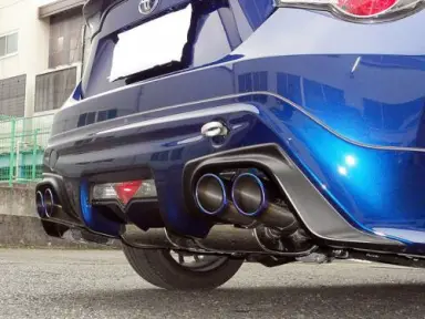 Escape R Magic Titanium Slash de cuatro salidas para Toyota GT86 ZN6
