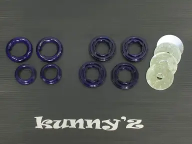 Casquillos de subchasis trasero Kunny'z para Toyota Mark II JZX100