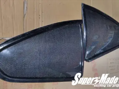 Triángulo de cuarto trasero en carbono tipo OEM Super Made para Nissan Silvia S15