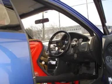 Jaula antivuelco Saito Rollcage - Dash Through para Civic EG6