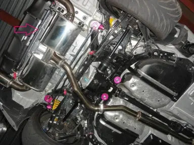 Barra de monocasco R Magic para extremos interiores del paragolpes trasero 86 / BRZ