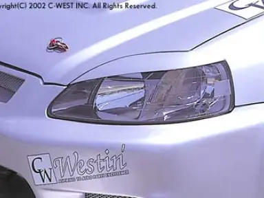 Pestañas de faros C-West para Honda Civic EK Kouki