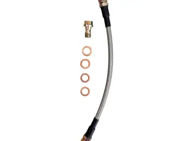 S13 S14 S15 Silvia Turbo Oil Line Set - SR20DET Stainless Braided Hose para Nissan Silvia S14