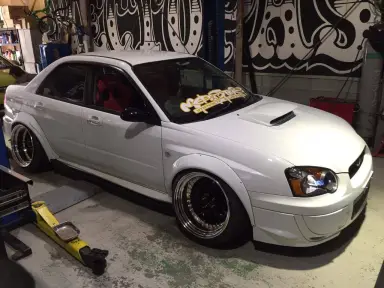 Aletines traseros N-Style Fender Type 9 para Subaru Impreza GDB