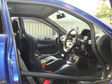 Jaula antivuelco Saito Rollcage - Sunroof para Civic EK4