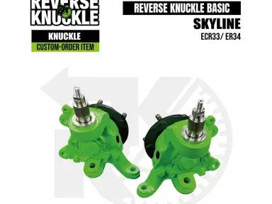 Manguetas BOOSTAR Reverse Knuckle BASIC para Nissan Skyline R32
