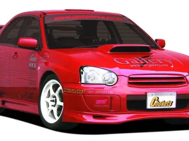 Aero GP Sports Chokets Applied C-D-E para Subaru Impreza WRX STI GDB