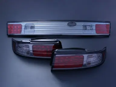 D-MAX Pilotos Traseros LED 3 Piezas Smoke Nissan Silvia S14