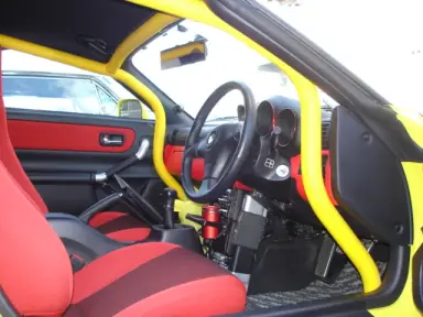 Jaula antivuelco Saito Rollcage - Capota blanda / hardtop para MR-S ZZW30