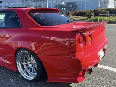 Spoiler de maletero URAS para R34 Skyline 2Dr / 4Dr
