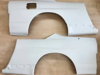 Aletas traseras Ground Effect para Nissan Skyline GT-R BCNR33