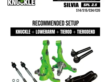 Kit completo BOOSTAR Reverse Knuckle SPL2.5 para Nissan Laurel C35