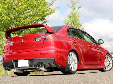 Escape GP Sports EXAS EVO Tune JQR para Mitsubishi Lancer Evolution X CZ4A
