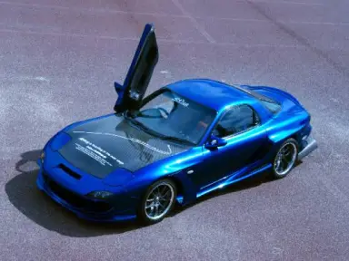 Aero Abflug Ver.Cv para Mazda RX-7 FD3S