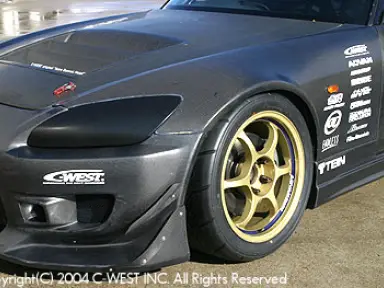 Aletas y ensanches C-West para Honda S2000