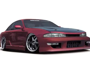 Aero Final Konnexion FIRST CONTACT Type II para Nissan Silvia S14 pre-restyling