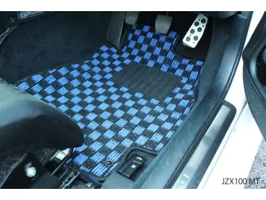 Alfombrillas interiores de goma ST Garage para Toyota Chaser JZX100 Zenki
