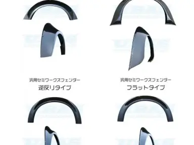 Universal Overfenders URAS 4 tipos