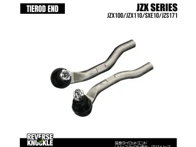 Terminales de dirección alargados BOOSTAR Reverse Knuckle para Toyota Cresta JZX100