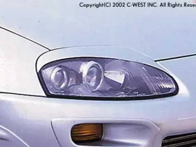 Pestañas de faros C-West para Toyota Supra JZA80
