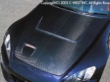 Capó ventilado II C-West para Honda S2000 AP1