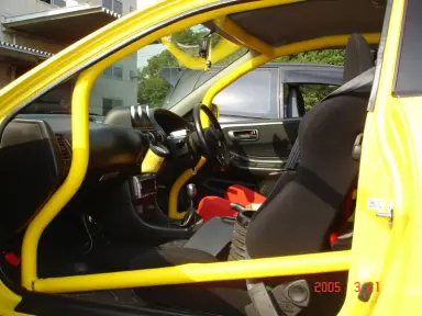 Jaula antivuelco Saito Rollcage Trunk Through para Integra DC2
