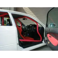 Jaula antivuelco Saito Rollcage - Trunk Through para Civic EK4 miniatura 2