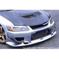 Bodykit C-West para Mitsubishi Lancer Evolution CT9A miniatura 1