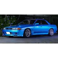 Aero Ground Effect para Nissan Skyline HCR32 4 puertas miniatura 1