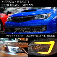 Faros 78Works Fiber LED Headlight V3 para Subaru Impreza GV miniatura 1