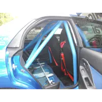 Jaula antivuelco Saito Rollcage para Impreza GDB miniatura 5