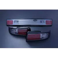 D-MAX Pilotos Traseros LED 3 Piezas Smoke Nissan Silvia S14 miniatura 1