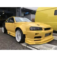 Bodykit URAS Type-RR para R34 Skyline 2Dr / 4Dr miniatura 4