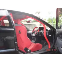 Jaula antivuelco Saito Rollcage - Sunroof - Trunk Through para Civic EG6 miniatura 1