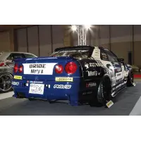 Super Wide Bodykit URAS para R34 Skyline 2Dr miniatura 4
