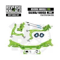 Kit delantero BOOSTAR Reverse Knuckle PRO para Nissan Silvia S14 Kouki miniatura 1