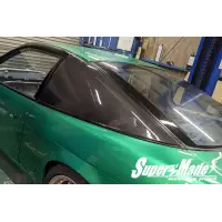 Triángulo de cuarto trasero en carbono tipo OEM Super Made para Nissan 180SX miniatura 3