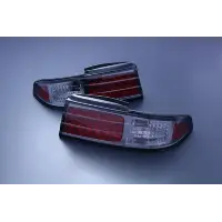 D-MAX Pilotos Traseros LED 3 Piezas Smoke Nissan Silvia S14 miniatura 2