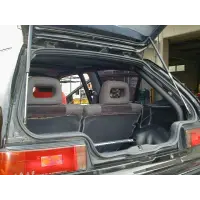 Jaula antivuelco Saito Rollcage - Trunk Through para Civic EF9 miniatura 5