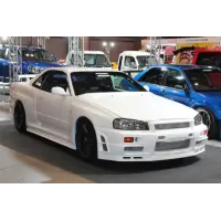 Wide Kit URAS x SHORIN para R34 Skyline 2Dr miniatura 8