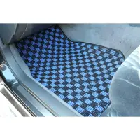 Alfombrillas a cuadros ST Garage para Toyota Mark II JZX100 Kouki miniatura 2
