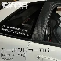 URAS Cubiertas de pilar en carbono para R34 miniatura 5