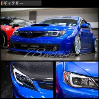 Faros 78Works Fiber LED Headlight V3 para Subaru Impreza GV miniatura 2