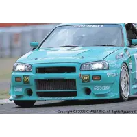 Bodykit C-West N1 para Nissan Skyline GT-R BNR34 miniatura 3