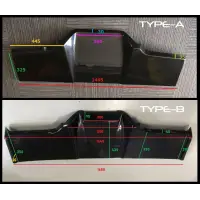Rear Diffuser URAS universal TYPE-A/B miniatura 2