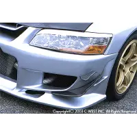 Bodykit C-West para Mitsubishi Lancer Evolution CT9A miniatura 2