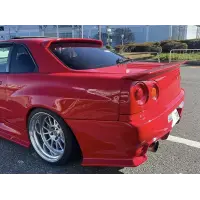 Spoiler de techo URAS para R34 Skyline 2Dr / 4Dr miniatura 4