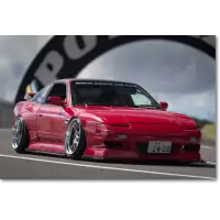 Kit aerodinámico Spirit Rei MIYABI para Nissan 180SX RPS13 miniatura 1